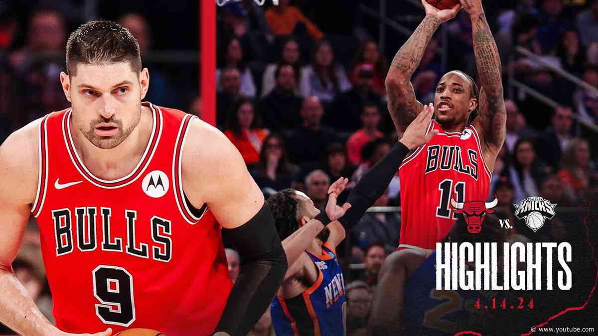 Highlights: The Chicago Bulls fall to the New York Knicks 120-119 in OT
