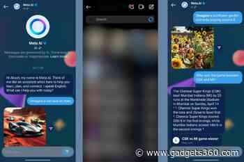 Meta AI Shows Up for Some Instagram and Messenger Users in India: What It Can Do