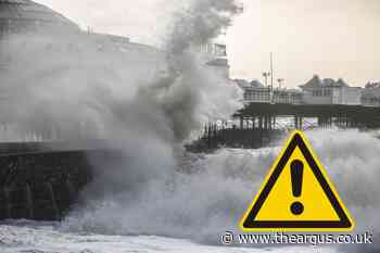 Met Office issues wind weather warning in Sussex today