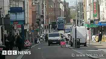 Man, 19, seriously injured in town-centre attack