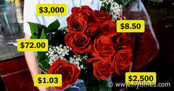 Here’s Why This Bouquet of Red Roses Costs $72 in NYC.