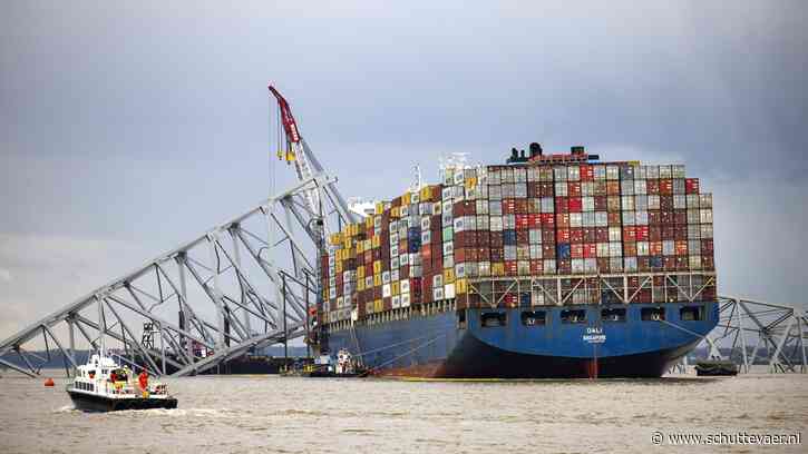 Maersk roept averij-grosse uit over rampschip brug Baltimore