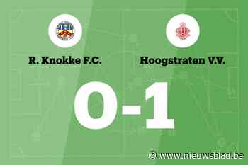 Mbaye is goud waard voor Hoogstraten VV tegen FC Knokke