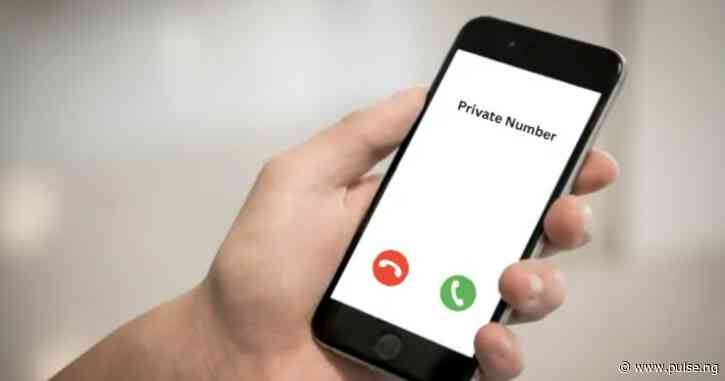 How to remove private number