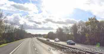 Three injured in two crashes on the M11 near Cambridge