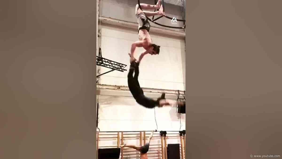 @ryanbartlett97 is the perfect partner to do some mindblowing acrobatics with - don't you think?