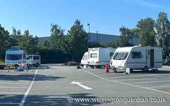 New travellers pitch caravans up on Marks and Spencer car park