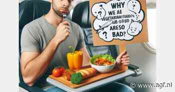 Waarom zijn vegetarische maaltijden in vliegtuigen zo slecht?
