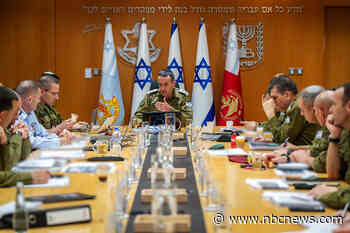 Israel War Cabinet to meet on response as world leaders urge restraint