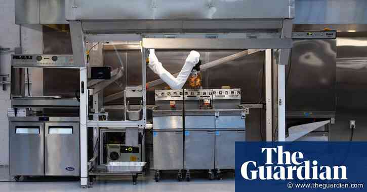 ‘Eat the future, pay with your face’: my dystopian trip to an AI burger joint