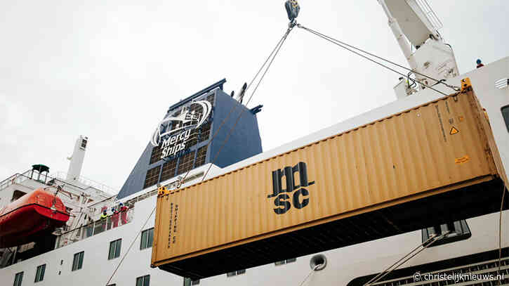 Logistieke rol Nederland groeit in wereldwijde werk Mercy Ships