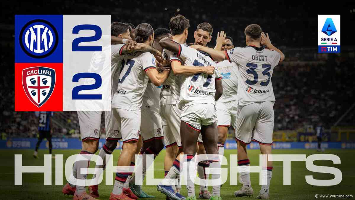 HIGHLIGHTS | Inter-Cagliari 2-2 | Serie A TIM