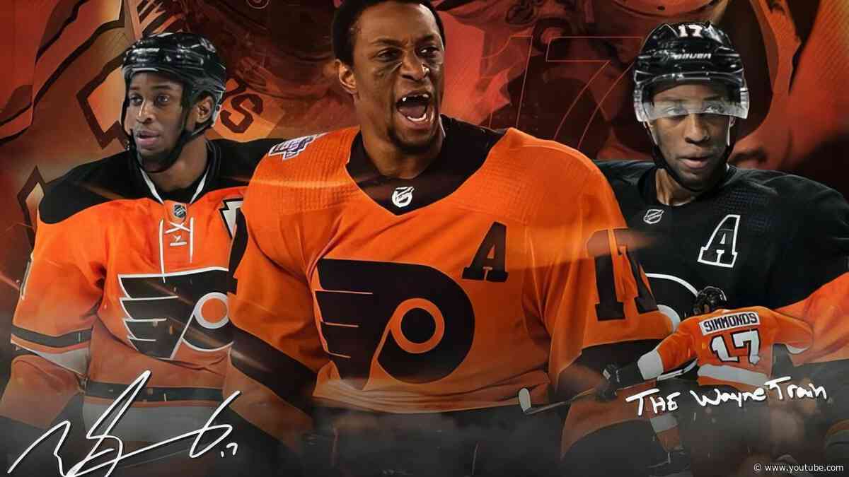 Wayne Simmonds returns to Philly and signs a one-day contract to officially retire as a  Flyers!