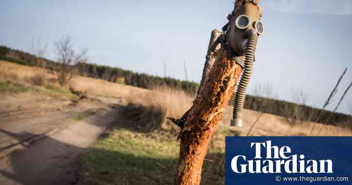 Geoff Dyer: ‘A gas mask on a tree stopped me in my tracks – it shows the air itself can be toxic’