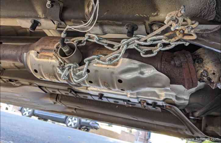 Pelham Gardens resident offers solution to protect against catalytic converter thefts
