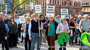 Kundgebung in Altensteig: Am Ende steht das Wort „Würde“