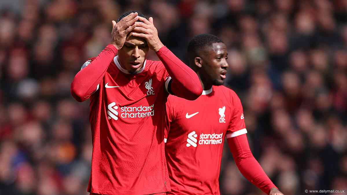 Liverpool are 'running out of energy' and have been 'hungover' since their FA Cup exit to Man United... but Chris Sutton insists on It's All Kicking Off they 'MUST go for broke' at Atalanta