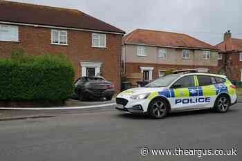 Sussex Police guard Eastbourne house cordon