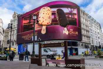 Magnum rolls out OOH campaign in Piccadilly Circus