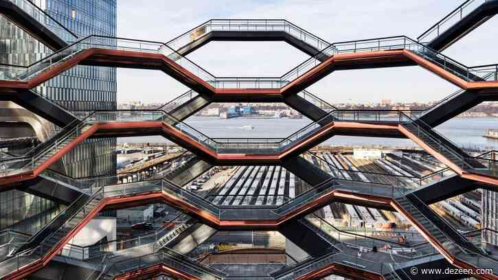 Heatherwick's Vessel set to reopen with "floor-to-ceiling steel mesh"