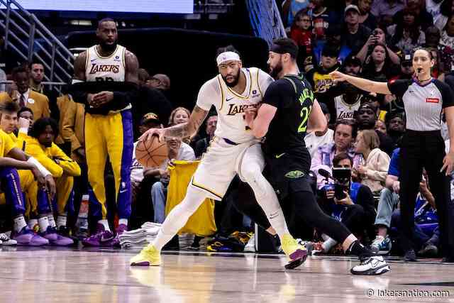 Lakers Injury Update: Anthony Davis (Back) Expects To Play Against Pelicans In Play-In Tournament