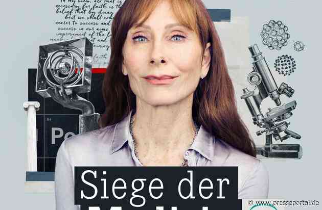 (Korrektur wegen Bildmaterial) Neue Podcaststaffel Siege der Medizin: Andrea Sawatzki präsentiert Gamechanger in der Medizingeschichte