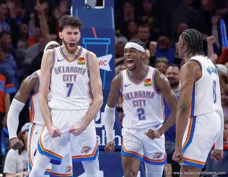 Thunder Become Youngest 1-Seed in NBA History With Average Age of 23.4 Years