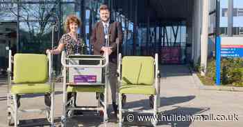 Over 800 daily patient transfers in Hull made easier after £15k donation towards specialist wheelchairs