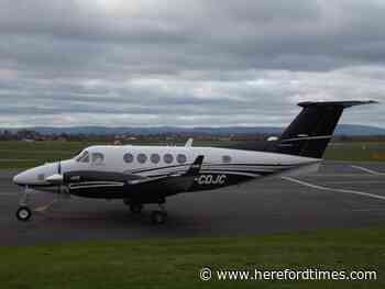 This plane has been spotted in Herefordshire Golden Valley