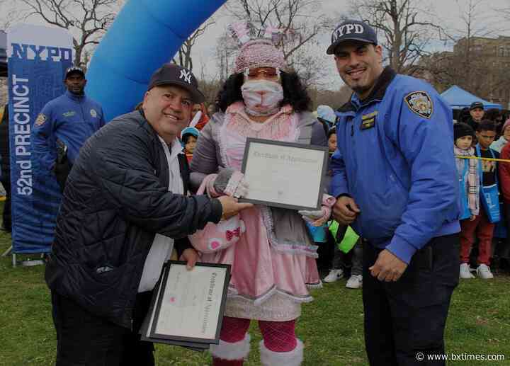 Bronx’s 52nd Precinct teams up with Zaccaro for Easter Egg Hunt