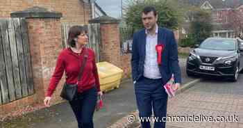 Shadow chancellor campaigns in Prudhoe ahead of General Election