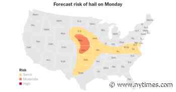Severe Storms Threaten the Plains and Midwest on Monday