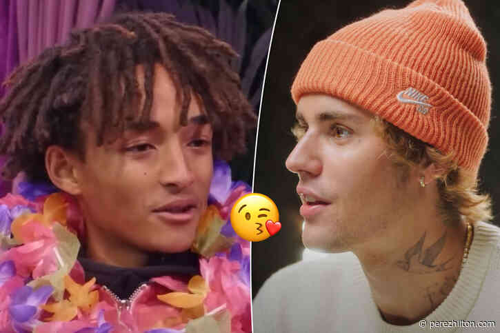 Justin Bieber Gave Jaden Smith A Big Kiss At Coachella -- And Fans Have THOUGHTS!