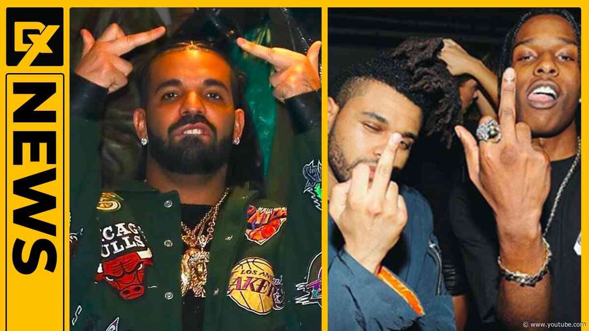 Drake Catches More Shots From A$AP Rocky & The Weeknd On Future & Metro Boomin's New Album