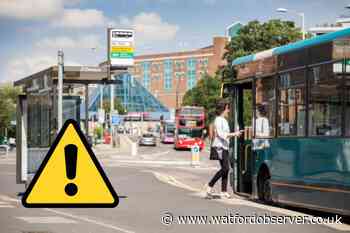 Watford bus frequency plunges over last 13 years, data shows
