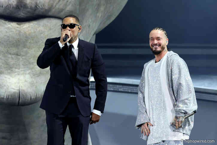 J Balvin Brings Out Will Smith During His Set At Coachella