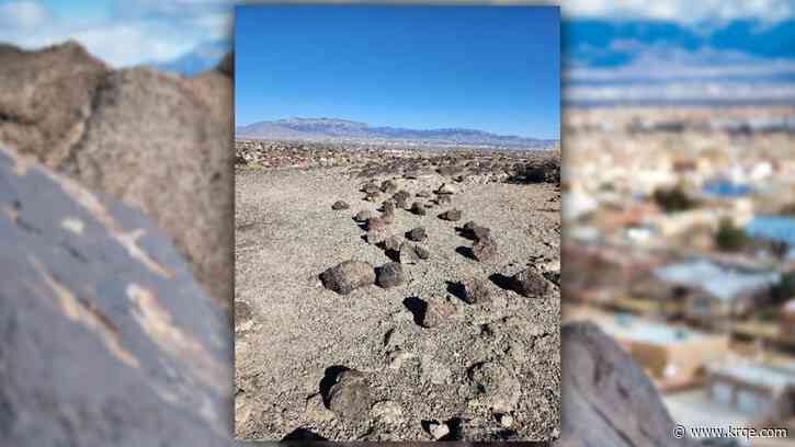 Petroglyph National Monument closing some trails after visitors move rocks, make cairns