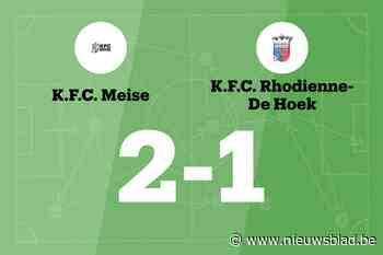 Alessio Della Pina en Sébastien Moyson pakken winst voor KFC Meise tegen KFC Rhodienne-De Hoek