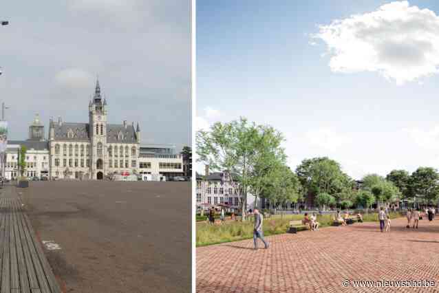 Grote Markt wordt niet in twee, maar in één jaar tijd volledig heraangelegd: “Groots openingsfeest tijdens Vredefeesten in 2025”