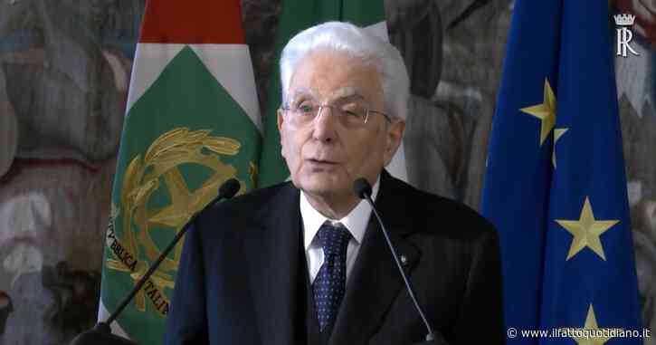 Mattarella: “L’Unione europea deve impegnarsi di più, serve finalmente una difesa comune”. E cita Luigi Einaudi