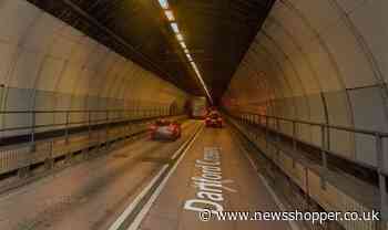 Dartford Crossing tunnels to face closures this week