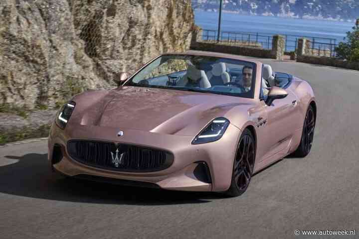 Maserati GranCabrio Folgore: open elektrisch geweld
