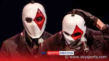 'I didn't see that coming' | Mystery masked fighters unveiled to announce fight!