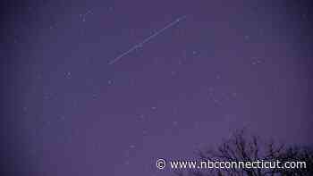 A meteor was visible over CT on Saturday night. Did you see it?