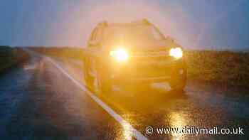 The glare of car headlights could be a risk for heart conditions... As ever-more vehicles use dazzling LED beams