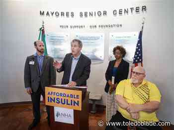 Sen. Brown touts insulin price cap, fight for lower drug costs