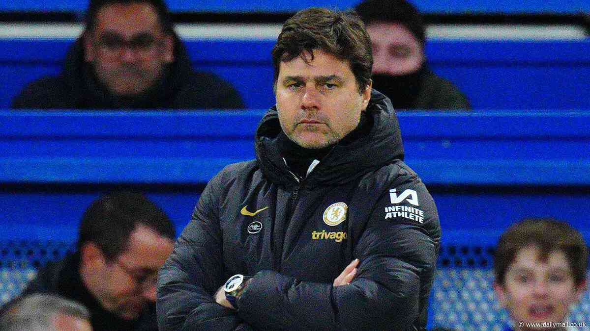 Mauricio Pochettino FUMES at Chelsea duo for trying to take penalty off Cole Palmer and warns they will be 'out' if they do it again as embarrassing on-field row overshadows 6-0 thrashing of Everton