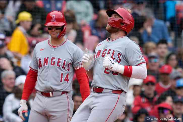 Angels’ Brandon Drury says opposite-field homer is a promising sign