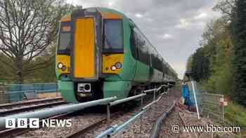 Further work planned as landslip rail line reopens