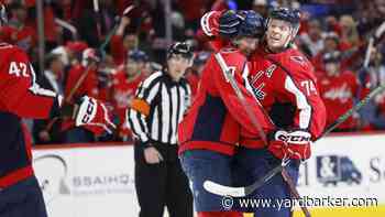 Caps shut out Bruins, close in on playoff bid